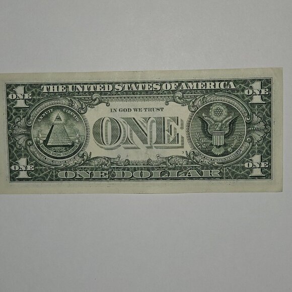 United States RARE $1 Bill Star Note Series 2021 B00174790* (B238) - Picture 3 of 4